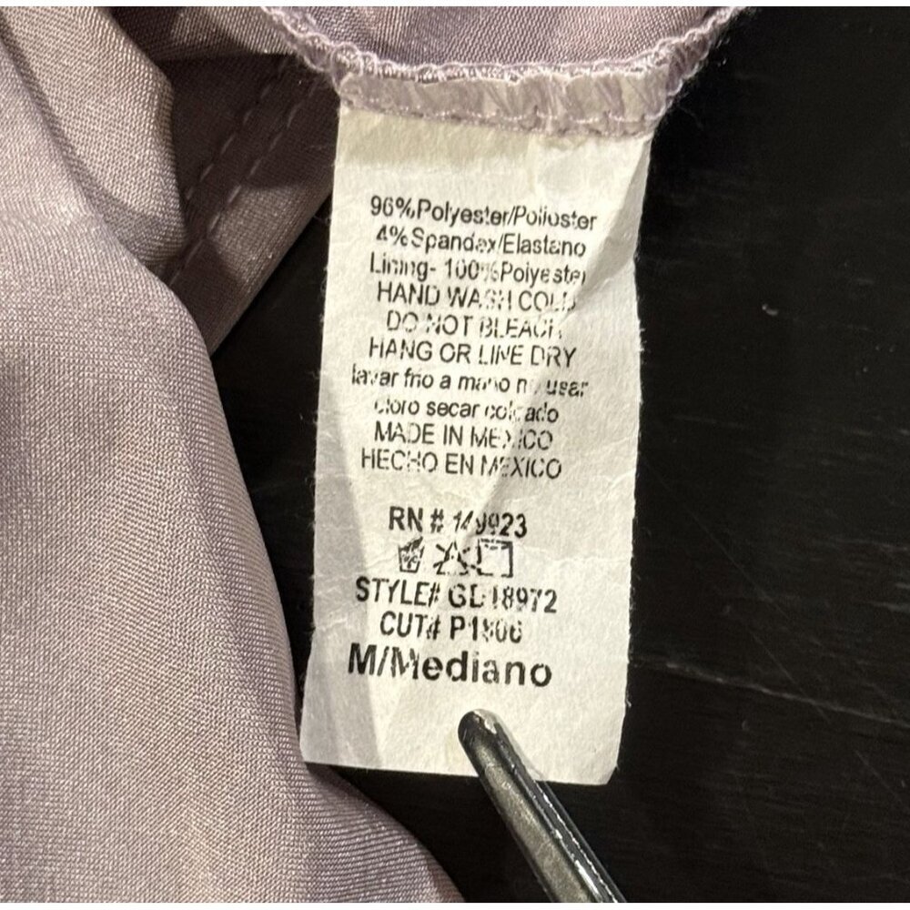 NWT Windsor Sz M Lavender One Shoulder Full Length Formal Maxi Dress Prom Gown - Picture 6 of 9